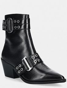 Botki Steve Madden  czarne damskie 11004772.0BC