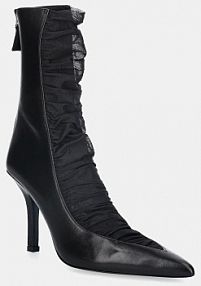 Botki na szpilce PATRIZIA PEPE  czarne 2Y0020.V038.K103