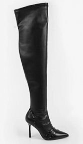 Kozaki Karl Lagerfeld  czarne damskie KL30987.F0X