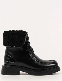 Botki Karl Lagerfeld  czarne damskie KL41255.100