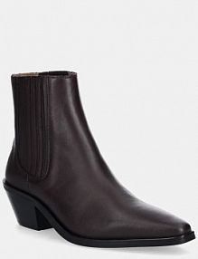 Botki na słupku Boss  fioletowe 50558640.557