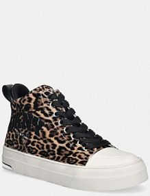 Trampki wysokie DKNY  beżowe damskie K3537063.NAT