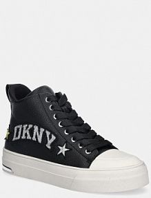 Trampki wysokie DKNY  czarne damskie K4597935.BLK