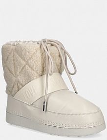 Śniegowce Love Moschino  beżowe damskie JA24412G0NISJ12A