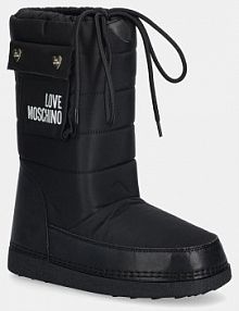 Śniegowce Love Moschino  czarne damskie JA24452G0NISL000