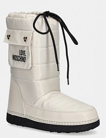Śniegowce Love Moschino  beżowe damskie JA24452G0NISL128