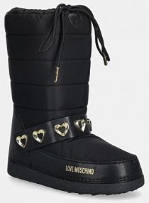 Śniegowce Love Moschino  czarne damskie JA24192G0NISD00B