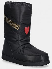 Śniegowce Love Moschino  czarne damskie JA24032G0NISY000