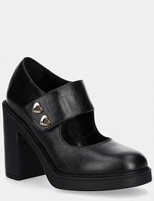 Czółenka Love Moschino  czarne JA1043AG0NIA0000