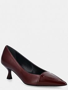 Szpilki Love Moschino  bordowy JA10535G0NIA455A