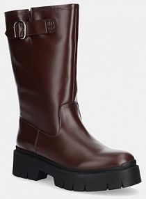 Kozaki HUGO  brązowe damskie 50552735.201