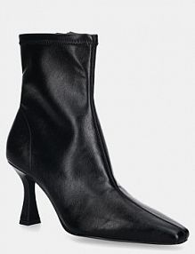 Botki na słupku Steve Madden  czarne 11005069.184