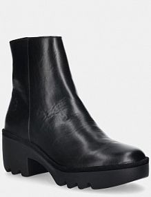 Botki Fly London  czarne damskie P501513001