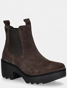 Sztyblety Fly London  brązowe damskie P501514009