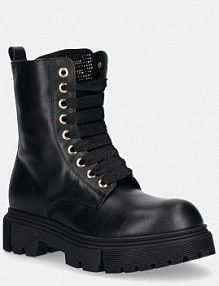 Trapery Elisabetta Franchi  czarne dziecięce F4A5.E0411