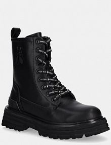 Trapery PATRIZIA PEPE  czarne dziecięce PPJ978