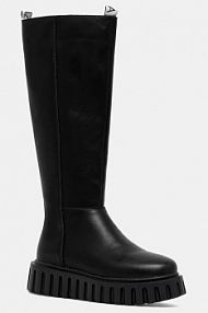 Kozaki PATRIZIA PEPE  czarne dziecięce PPJ983