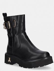 Botki PATRIZIA PEPE  czarne dziecięce PPJ967