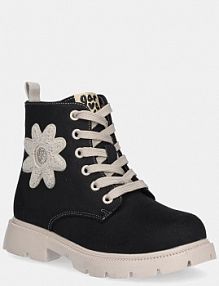 Botki Garvalin  czarne dziecięce 251562