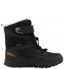 Śniegowce Jack Wolfskin  czarne dziecięce A62145.26.32