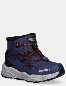 Śniegowce Skechers  granatowe dziecięce 406385L