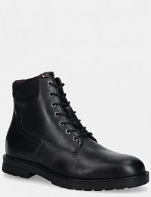 Trapery Tommy Hilfiger  czarne męskie FM0FM05562
