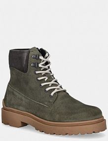 Botki Tommy Jeans  zielone męskie EM0EM01642