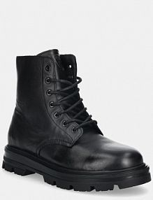 Trapery Guess  czarne męskie FMFGAD.LEA10.BLACK