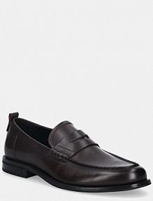 Mokasyny HUGO  brązowe męskie 50552640.606