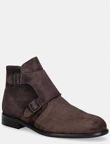 Botki Fly London  brązowe męskie P145311002