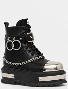 Workery Koi Footwear  czarne damskie BORIN