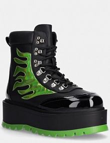 Workery Koi Footwear  czarne damskie HELIOS.BLACK