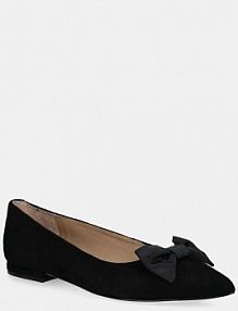 Baleriny Lauren Ralph Lauren  czarne damskie 802955323002.001