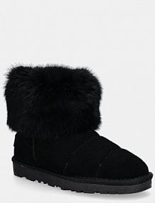 Śniegowce PATRIZIA PEPE  czarne damskie PPJ941.35.41