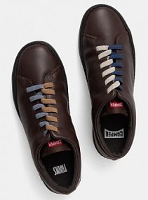 Sneakersy Camper  brązowe męskie K100855.007