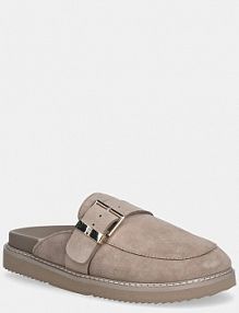 Kapcie Tommy Hilfiger  beżowe damskie FW0FW09083