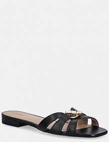 Klapki Lauren Ralph Lauren  czarne damskie 802982875002.001