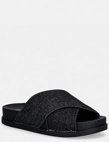 Klapki Tommy Jeans  granatowe damskie EN0EN02898