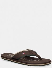 Japonki Tommy Hilfiger  brązowe męskie FM0FM05710