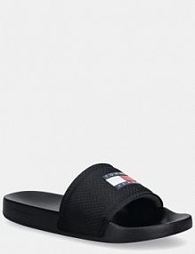 Klapki Tommy Jeans  czarne męskie EM0EM01673