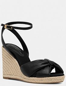 Sandały na obcasie Tommy Hilfiger  czarne FW0FW09011