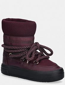 Śniegowce Tommy Hilfiger  bordowy damskie FW0FW09260