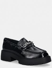 Mokasyny Calvin Klein  czarne damskie YW0YW02044