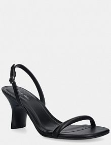 Sandały na słupku Calvin Klein  czarne HW0HW02800