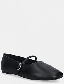 Baleriny Calvin Klein  czarne damskie HW0HW02847