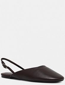 Baleriny Calvin Klein  bordowy damskie HW0HW02852