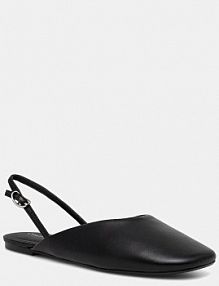 Baleriny Calvin Klein  czarne damskie HW0HW02852