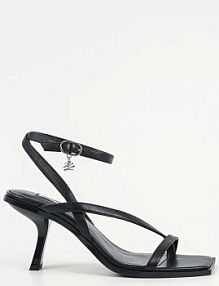 Sandały na szpilce Karl Lagerfeld  czarne KL33606.000