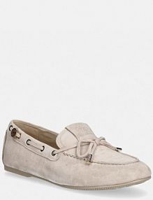 Mokasyny Guess  beżowe damskie FLPAIS.SUE14.BEIGE