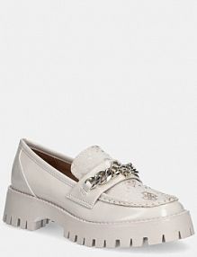 Mokasyny Guess  beżowe damskie FLPALR.FAL14.IVORY